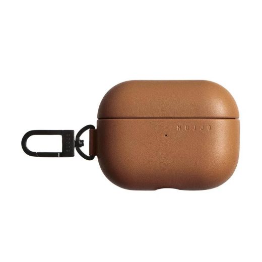 Кожаный чехол Mujjo Echelon Tan для Airpods Pro 2 (2022)
