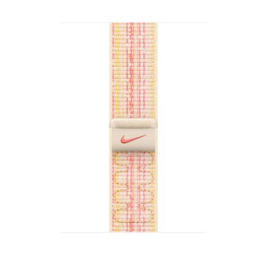 Ремешок CasePro Nike Sport Loop Starlight/Pink для Apple Watch 42mm | 41mm | 40mm