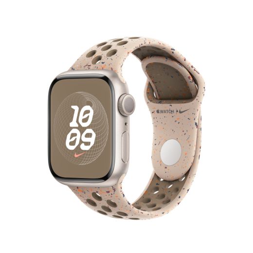 Силиконовый ремешок CasePro Nike Sport Band Desert Stone для Apple Watch 49mm | 45mm | 44mm