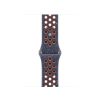 Силиконовый ремешок CasePro Nike Sport Band Blue Flame для Apple Watch 49mm | 45mm | 44mm