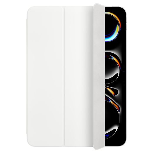 Оригинальный чехол-книжка Apple Smart Folio White для iPad Pro 11" M4 (2024) (MW973)