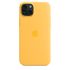 Оригінальний силіконовий чохол Apple Silicone Case with MagSafe Sunshine для iPhone 15 (MWNA3)