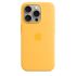 Оригинальный силиконовый чехол Apple Silicone Case with MagSafe Sunshine для iPhone 15 Pro Max (MWNP3) Оригинальный силиконовый чехол Apple Silicone Case with MagSafe Sunshine для iPhone 15 Pro Max (MWNP3)