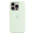 Оригинальный силиконовый чехол Apple Silicone Case with MagSafe Soft Mint для iPhone 15 Pro Max (MWNQ3) Оригинальный силиконовый чехол Apple Silicone Case with MagSafe Soft Mint для iPhone 15 Pro Max (MWNQ3)