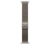 Оригинальный титановый ремешок Apple Milanese Loop Natural Titanium Large для Apple Watch 49мм | 46мм | 45мм | 44мм (MXKE3)
