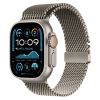 Металлический ремешок CasePro Milanese Loop Natural Titanium для Apple Watch 49мм | 46мм | 45мм | 44мм