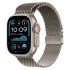 Металевий ремінець CasePro Milanese Loop Natural Titanium для Apple Watch 49мм | 46мм | 45мм | 44мм