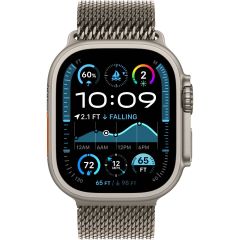 Смарт-годинник Apple Watch Ultra 2 49mm (GPS + Cellular) Natural Titanium Case with Natural Titanium Milanese Loop - M (MX5R3)