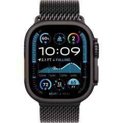 Смарт-часы Apple Watch Ultra 2 49mm (GPS + Cellular) Black Titanium Case with Black Titanium Milanese Loop - S (MX4W3)