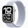 Смарт-часы Apple Watch Series 10 GPS 42мм Silver Aluminium Case with Cloud Blue Sport Loop (MWWD3)