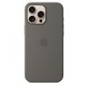 Оригинальный силиконовый чехол Apple Silicone Case with MagSafe Stone Gray для iPhone 16 Pro (MYYL3)