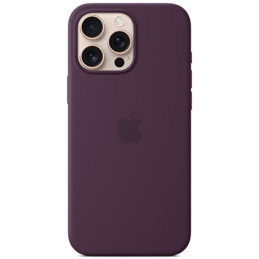 Силіконовий чохол CasePro Silicone Case with MagSafe (Camera Control) Plum для iPhone 16 Pro