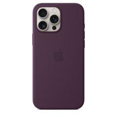 Оригинальный силиконовый чехол Apple Silicone Case with MagSafe Plum для iPhone 16 Pro Max (MYYW3)