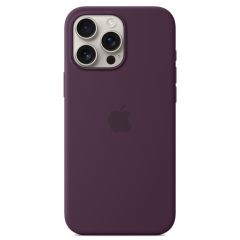 Силиконовый чехол CasePro Silicone Case with MagSafe (Camera Control) Plum для iPhone 16 Pro