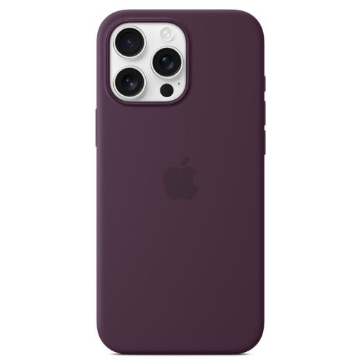 Силіконовий чохол CasePro Silicone Case with MagSafe (Camera Control) Plum для iPhone 16 Pro