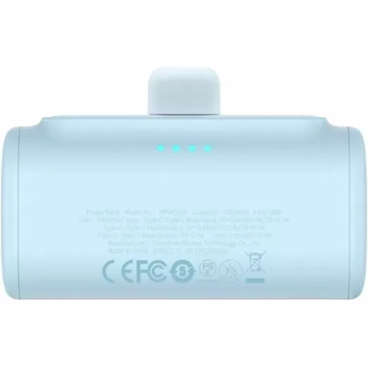Повербанк Baseus Compact Fast Charging Power Bank Type-C Edition 5000mAh 20W Blue (P10068306313-00)