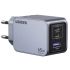 Быстрая зарядка Ugreen X755 Nexode Pro 65W 3-Port Pro 2 x USB + USB Type-C EU Grey Быстрая зарядка Ugreen X755 Nexode Pro 65W 3-Port Pro 2 x USB + USB Type-C EU Grey