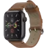 Кожаный ремешок Native Union Classic Strap Brown (STRAP-AW-L-BRN) для Apple Watch 45мм | 44мм 
