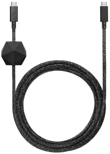 Кабель Native Union Desk Cable USB-C to USB-C Cosmos Black (2.4 m) (DCABLE-C-CS-BLK-NP)