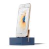 Док-станція Native Union Dock+Lightning Midnight Blue/Gold (DOCK+-IP-CABLE-MAR) для iPhone/iPad/iPod