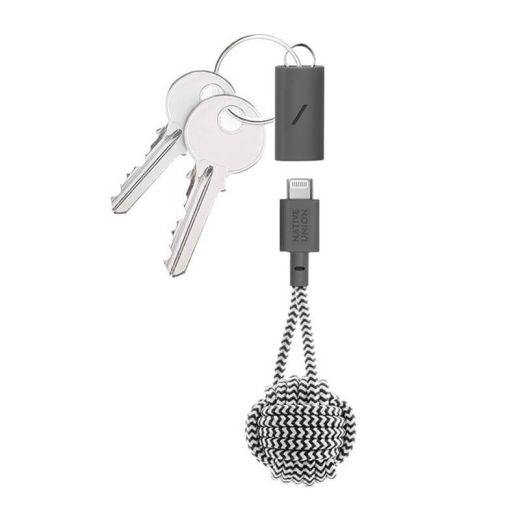 Кабель Native Union Key Cable USB-C to Lightning Zebra (KEY-KV-CL-ZEB)