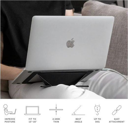 Підставка для ноутбуків Native Union Rise Laptop Stand Black (RISE-STAND-BLK-NP)