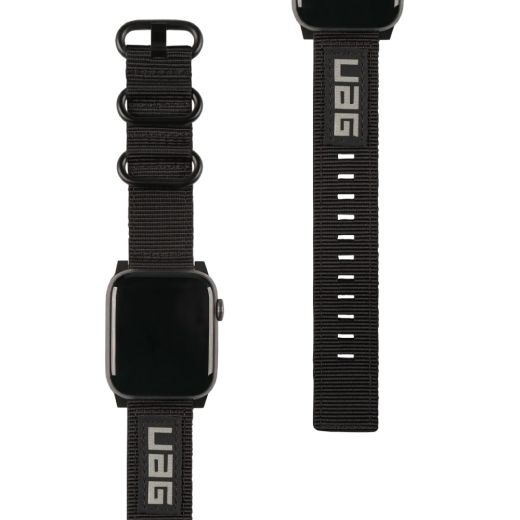 Ремінець UAG Nato Eco Black для Apple Watch 42mm | 41mm | 40mm (19149C434040)