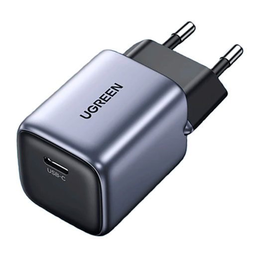 Быстрая зарядка UGREEN 30W GaN USB-C Fast Charger