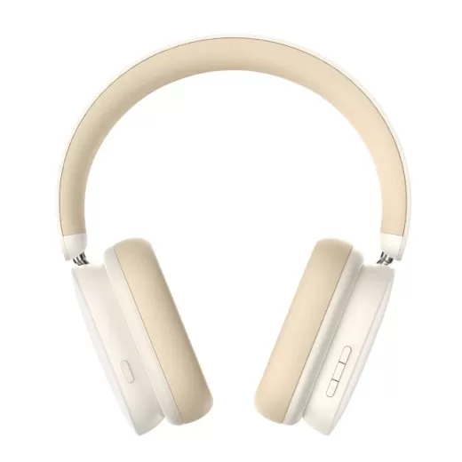 Наушники Baseus Bowie H1 Noise-Cancelling Wireless Headphones Rice White (NGTW230002)