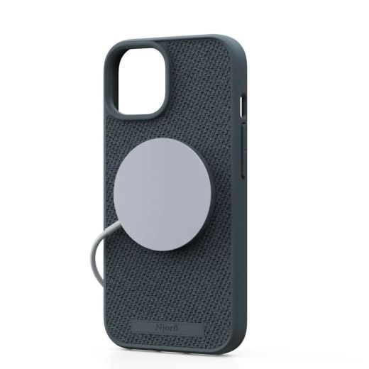 Чехол Njord Fabric MagSafe Case Dark Grey для iPhone 15 Pro (NA53FA09)