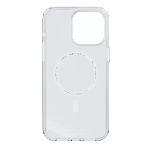 Чехол Njord Slim MagSafe Case Translucent для iPhone 15 Pro Max (NA54GR15)