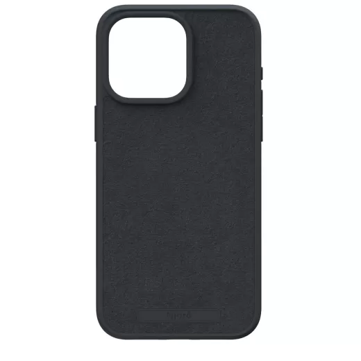 Чехол Njord Suede MagSafe Case Black для iPhone 15 Pro (NA53SU00)