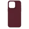 Чохол Njord Suede MagSafe Case Crimson Red для iPhone 15 Pro (NA53SU11)