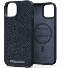 Чохол Njord Salmon Leather Case Black with Magsafe для iPhone 14 (NA41SL00)
