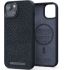 Чехол Njord Salmon Leather Case Black with Magsafe для iPhone 14 Plus (NA42SL00)