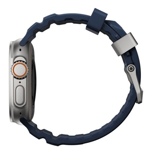 Ремінець Nomad Rocky Point Band Atlantic / Natural Hardware для Apple Watch 49мм | 46мм | 45мм | 44мм (NM013589858)