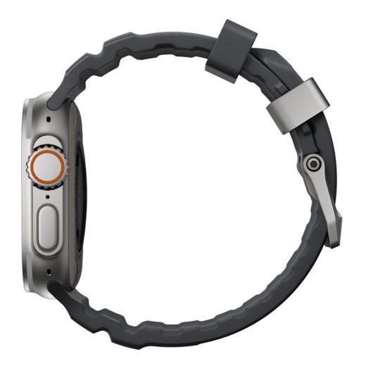 Ремінець Nomad Rocky Point Band Storm / Natural Hardware для Apple Watch 49мм | 46мм | 45мм | 44мм (NM013596858)