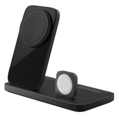 Беспроводная зарядка Nomad Stand One Max MagSafe 3 в 1 Charging Hub (2rd Gen) Carbide (NM014605858)