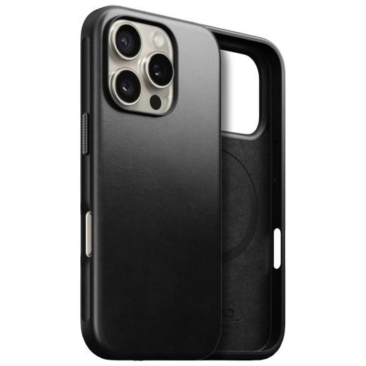 Кожаный чехол Nomad Modern Leather Case Back Horween для iPhone 16 Pro (NM01694885)