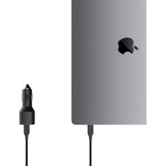Автомобильное зарядное устройство Nomad Dual Port USB-C 70W Car Charger Black (NM01895985)
