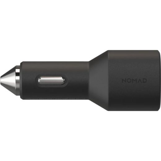 Автомобильное зарядное устройство Nomad Dual Port USB-C 70W Car Charger Black (NM01895985)
