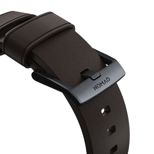 Шкіряний ремінець Nomad Active Band Pro Classic Brown Leather / Black Hardware для Apple Watch 42mm | 41mm | 40mm