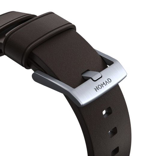 Шкіряний ремінець Nomad Active Band Pro Classic Brown Leather / Black Hardware для Apple Watch 41mm | 40mm