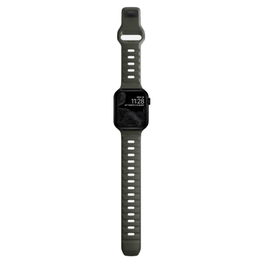 Силіконовий ремінець Nomad Sport Band Ash Green для Apple Watch 41mm | 40mm