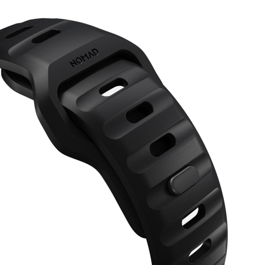 Силіконовий ремінець Nomad Sport Band Black для Apple Watch 42mm | 41mm | 40mm