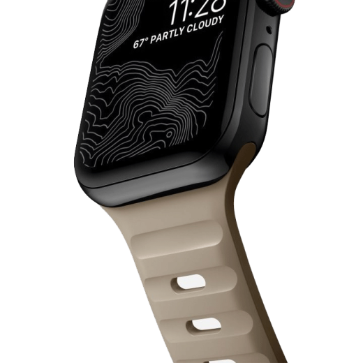 Силіконовий ремінець Nomad Sport Band Dune для Apple Watch 49мм | 45мм | 44мм