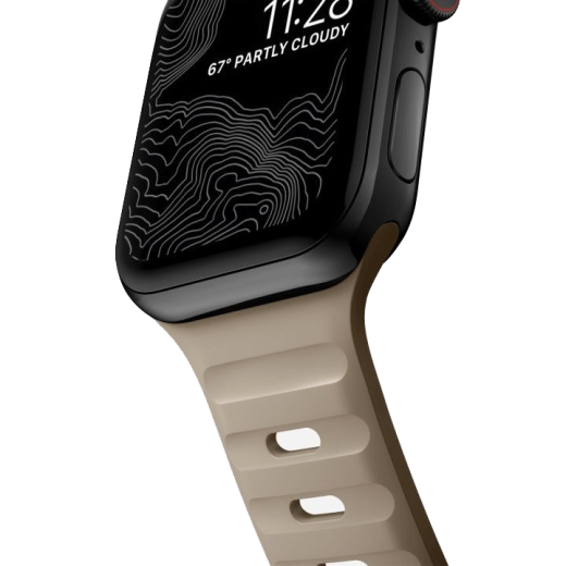 Силиконовый ремешок Nomad Sport Band Dune для Apple Watch 49мм | 45мм | 44мм