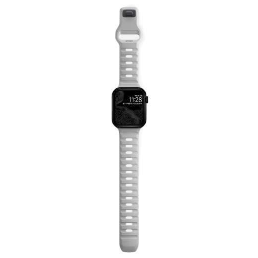 Силиконовый ремешок Nomad Sport Band Lunar Gray для Apple Watch 49мм | 45мм | 44мм