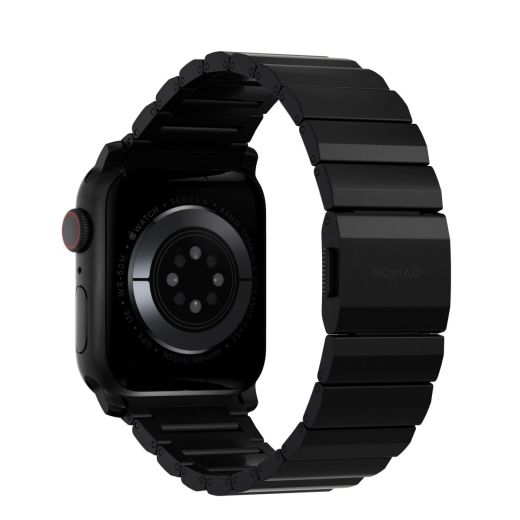 Титановий ремінець Nomad Titanium Band Black для Apple Watch 42мм | 41мм | 40мм
