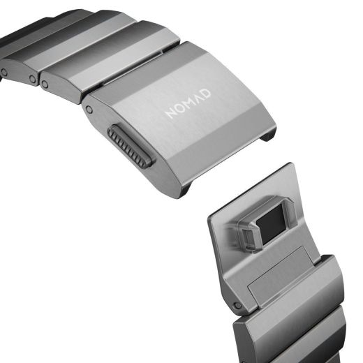 Титановый ремешок Nomad Titanium Band Natural для Apple Watch 42мм | 41мм | 40мм